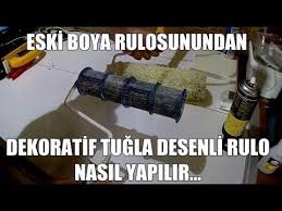 Fakat bu desenli rulolar sayesinde duvarlarımız kendimiz boyayabiliriz ve istediğimiz renkte istediğimiz şekilde desenli olabilir. Eski Boya Rulosundan Dekoratif Tugla Desen Rulosu Nasil Yapilir Kabartmali Tugla Duvar Efekt Rulosu Youtube Tugla Duvar Eski Tugla Duvar Tugla