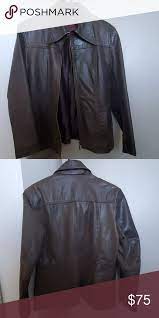 Cuir Oscar Leopold Leather L G Brown Leather Jacket Clothes Design Leather