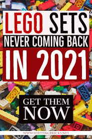 Lego Sets Retiring In 2020 The Ultimate List Shifting Bricks In 2020 Lego Sets Best Lego Sets Lego