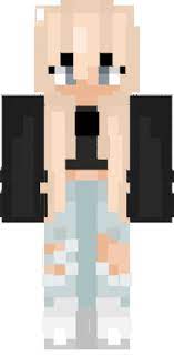 Kawaii Girl 2 Clip Art Black And White Minecraft Girl Skins Minecraft Character Skins