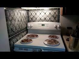 The high quality alternative to tiles for a beautiful modern all of our kitchen wall panels are extremely hygienic. 52 D I Y Kitchen Backsplash From The Dollar Tree Youtube Diy Kitchen Backsplash Dollar Tree Kitchen Diy Wood Stove