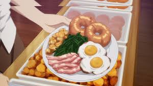Azur Lane Anime Breakfast E Egg In 2020 Food Illustrations Cute Food Food