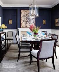 La Dolce Vita Dream Home Jessica Buckley Dining Room Blue Family Dining Rooms White Wainscoting