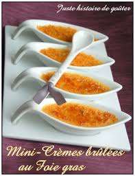 Mini Cremes Brulees Au Foie Gras Express Recettes De Cuisine Creme Brulee Foie Gras Amuse Bouche Gastronomique