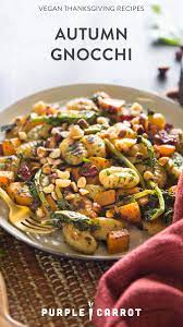 Butternut Squash Gnocchi Plant Based Recipes Recipe Vegan Thanksgiving Recipes Holiday Dinner Recipes Tasty Vegetarian Recipes