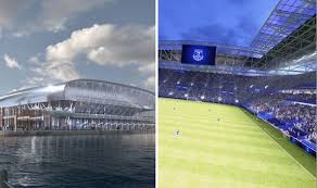 The dock itself was built in 1848. Everton New Stadium Club Unveils Cgi Images Of 52 000 Seat Stadium After Ancelotti Deal Football Sport Express Co Uk