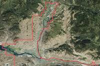 Discover the beauty hidden in the maps. Kamloops Bc Overview