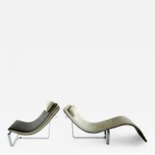 Find patio chaise lounge chairs at wayfair. Baleri Italia Italian Modern Polished Chrome Leather Chenille Chaise Lounge Chair