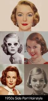 1950s Hairstyles Several Side Parts For Straight And Curly Hair 1950s Hairstyles Retro Hairstyles 50s Hairstyles