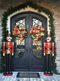 Custom Double Door Wreath Order Front Door Christmas Decorations Diy Christmas Door Christmas Door Decorations
