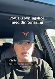Nerverna…🥵😅 Jag fixar det inte! När jag skulle ta körkort övningskörde  jag med min pappa. Hans tålamod imponerade. Oavsett läge höll han lugnet.  Förutom vis ett tillfälle. Jag skulle parkera bilen