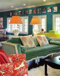 Teal Sofa Eclectic Living Room Amie Corley Interiors Eclectic Living Room Home Teal Sofa