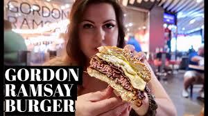 Ramsey burger is a must stop during our trips to vegas! Gordon Ramsay Burger 5 Star Vegas Restaurant Review Youtube