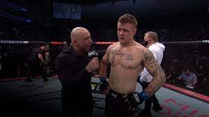 If he had aimed those low kicks he hit me with down on my calf, we're looking at a different situation right now. P53 8lgadwyxym