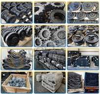 Mini Excavator Idler Pulley EX28 Compact Excavator Undercarriage Parts  Idler Wheel for Hitachi