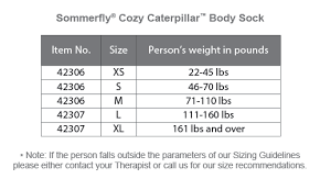 Sommerfly Cozy Caterpillar Body Sock Xs S M