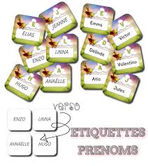 Etiquettes Prenoms La Classe De Laurene Etiquette Prenom La Maternelle De Laurene