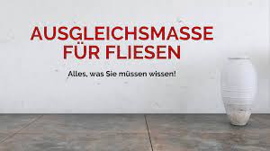Schaue auf dem datenblatt deines herstellers nach, wie hoch der verbrauch an ausgleichsmasse in kg je mm schichtstärke ist. 1 Ausgleichsmasse Auf Fliesen Das Ist Wichtig Zu Wissen