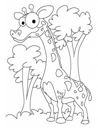 Free Printable Funny Coloring Pages For Kids Giraffe Coloring Pages Coloring Pages Giraffe Colors