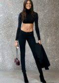 Cindy wilde 's best boards. Cindy Bruna Shows Off Her Toned Abs In A Black Crop Top As She Attends Fitting For The 2018 Victoria S Secret Fashion Show In New York City