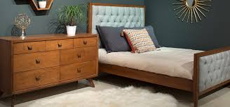 Browse mid century & modern bedroom furniture to bring effortless style with beautiful furniture. Skylar Midcentury Modern Bedroom Newport Cottages