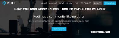 You can do this by following the steps below Best Wwe Kodi Addon In 2020 How To Watch Wwe On Kodi Techzimo