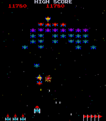 Play a tricky spaceship piloting and shooting arcade game inspired by the 1970s & 80s classic space shooter game 'asteroids' on your mobile phone, tablet, notebook, laptop, or desktop pc! Galaxian Wikipedia