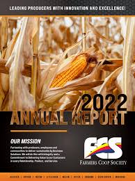Farmers Coop Society 2022 Annual Report by Nicholas J. Urban