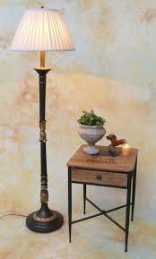 Stehlampe Lampe Stehleuchte Stoffschirm Klassisch Antik Look Edel Pq014 A Stehlampe Lampe Klassisch