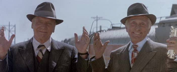 Burt Lancaster and Kirk Douglas a Couple of Tough Guys (1986) – Mike's Take  On the Movies