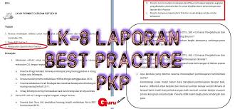 Hendry berkata tlg aku dikirimin contoh lengkap ptk dan pkp matematika dan ips donk via email…saya butuh banyak contoh ptk nih,soalnya saya masih blm. Lk 8 Format Catatan Refleksi Kegiatan In 4 Peserta Pkp Info Pendidikan Terbaru
