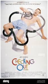 CHECKING OUT, U.S. poster, Jeff Daniels, 1989. ©Warner Bros/courtesy  Everett Collection Stock Photo