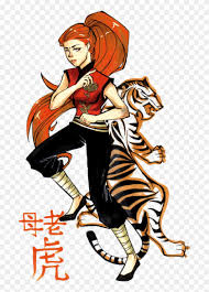 Tigress Kung Fu Panda By Glory Day - Kung Fu Panda Tigress Human Version -  Free Transparent PNG Clipart Images Download