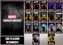 Netflix is dropping new original movies and shows like 'fatherhood' and 'feel good': Collection Marvel Cinematic Universe One Shots And Netflix Plexposters
