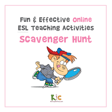 Scavenger hunt clues for adults. Engaging Online Esl Teaching Activity Scavenger Hunt