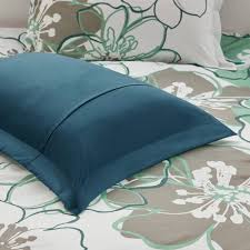 Skylar Blue Grey Printed Comforter Set By Mi Zone Overstock 12899131