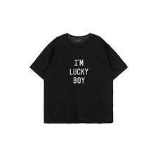 Mxmblack I M Lucky Boy T Shirt Mixxmix Loose Shirts Boys T Shirts T Shirt And Shorts