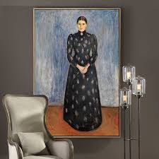 Inger In Black And Violet