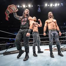 Dean Ambrose, Seth Rollins, & Roman Reigns after a live show. :  r/SquaredCircle