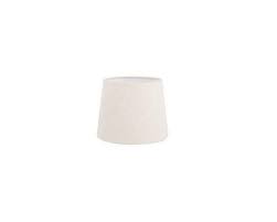 Medium lamp shade, alucset barrel fabric lampshade for table lamp and floor light, 7x13x7.8 inch,natural linen hand crafted, spider (white). 7 Inch Upgradelights Com