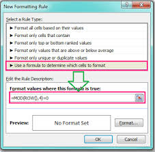How To Highlight Fill Every Nth Row Or Column In Excel