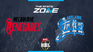 Their batsmen are prone to collapsing and have been bowled out for 60 and 80. 2019 20 Big Bash League Melbourne Renegades Vs Adelaide Strikers Preview Prediction The Stats Zone