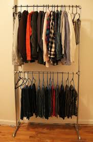 Make your own clothes rack. 23 Pipe Clothing Rack Diy Tutorials Guide Patterns