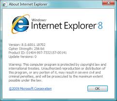 Sometimes you just need to fall back on ie. Internet Explorer 8 Final Released Digiex