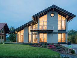 Präsentation der unterkunft im ortsteil rottau, bilder vermitteln eindrücke vom anwesen und von der näheren. High End Im Holzhaus Smart Homes