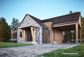 Model Bungalow Le Cardinal Unemaison Rustic Houses Exterior House Exterior Cottage Plan
