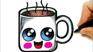 All the best coffee mug drawing 37+ collected on this page. Cute Cartoon How To Draw A Coffee Cup Novocom Top