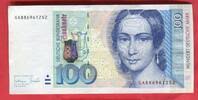 Bundesrepublik Deutschland 100 Deutsche Mark 1991 Clara Schumann  Konzertflügel Ser. DK unc.