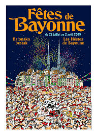 Affiches Des Fetes De Bayonne 2009 Fete De Bayonne Bayonne Office De Tourisme