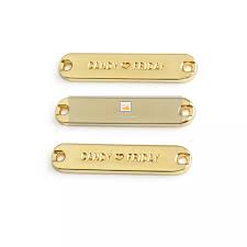 If we look at tom ford, this is just a dude's name. Wholesale Famous Gold Clothing Tags With 2 Holes Sewing Metal Clothing Brands Logos Custom Brand Name Metal Clothing Labels Buy Clothing Labels Clothing Tags Clothing Brands Logos Product On Alibaba Com